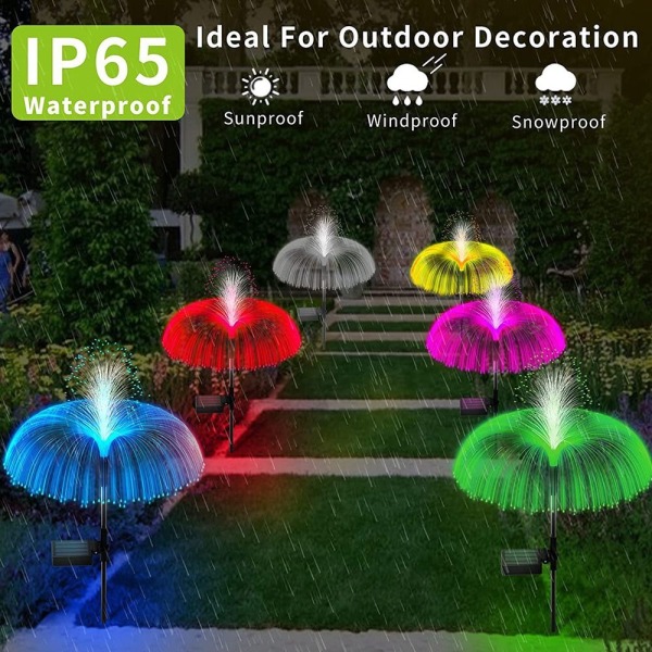 Led Solar Lights Solar Fiberoptisk lampa STYLE 4 STYLE 4 Style 4