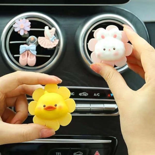 Auton ilmanraikastin Auton tuulimylly Ornamentti DUCKING DUCKLING Duckling