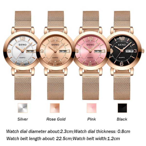 Naisten watch Quartz WristWatch PINK pink
