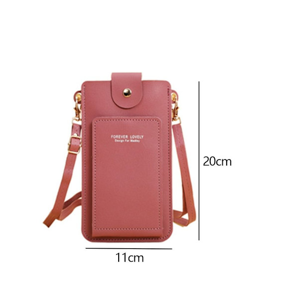 Lompakko Kukkaro Käsilaukku TUMMAN PINK dark pink