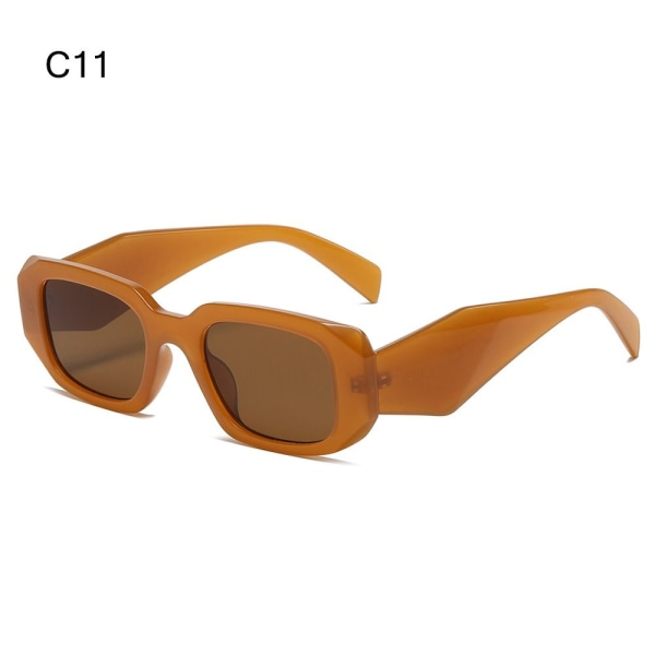 Rektangulære solbriller Y2K solbriller C11 C11 C11
