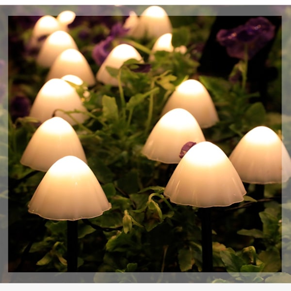 Mushroom Fairy Light Fairy String Lights VÄRIT-3.8M12LED Colorful-3.8M12LED