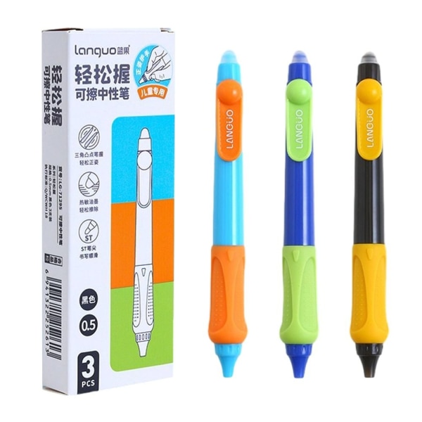 3 Stk Slettbar Pen Marker Pen 02 02 02