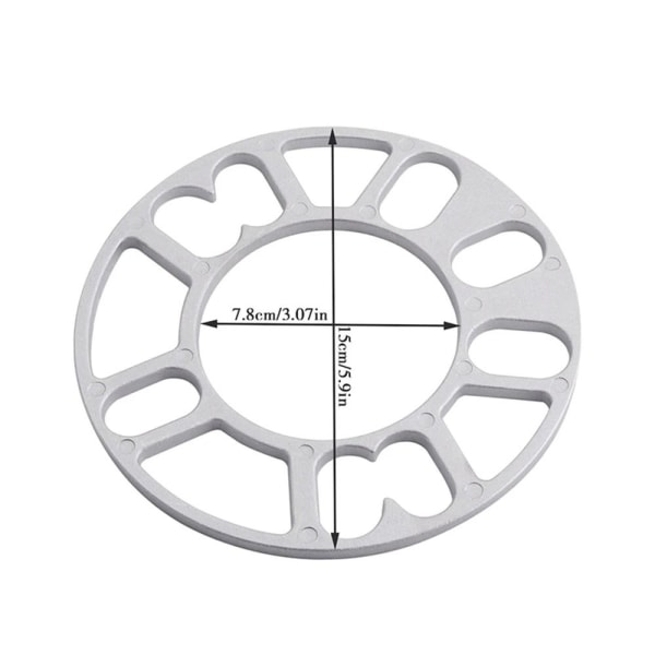 Bil Hjul Afstandsstykke Shims Plade 3MM TYK 3mm thick