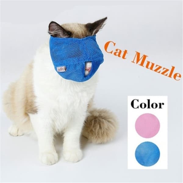 Anti Bite Muzzles Badväska BLÅ M Blue M