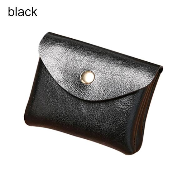 Nahkainen lompakko Zero Wallet MUSTA black