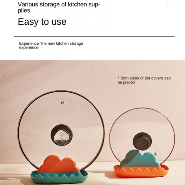 Krukor Cover Rack Grytlockshållare BLÅ blue