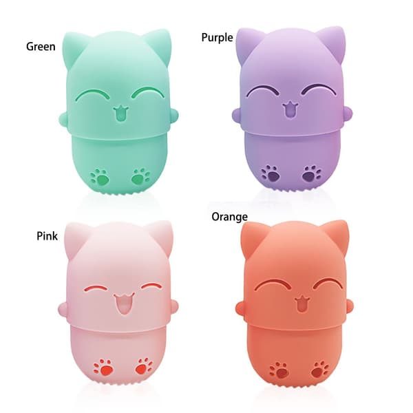 Powder Puff Tørring Case Blender Holder GRØN green