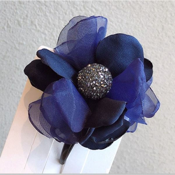 Hårklo Kvinde Hovedbeklædning NAVY BLÅ navy blue