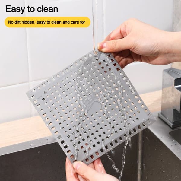 Diskbänkssil Avloppsutlopp Avloppsfilter GRÅT grey