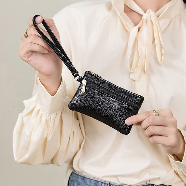 Zero Wallet Mønt Opbevaringspose SORT Black