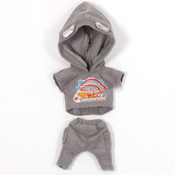 Muoti Doll Vaatteet Nuket Takki Takki HARMAA Grey