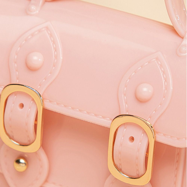 Jelly Tote Bag kainalolaukku PINK pink