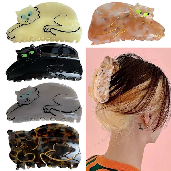 Texture Hair Claws Ragdoll Cat Amber Cat Clips 05 05 05
