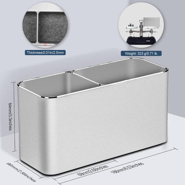 Kynäpidike Desktop Organizer -kaksoisaukko