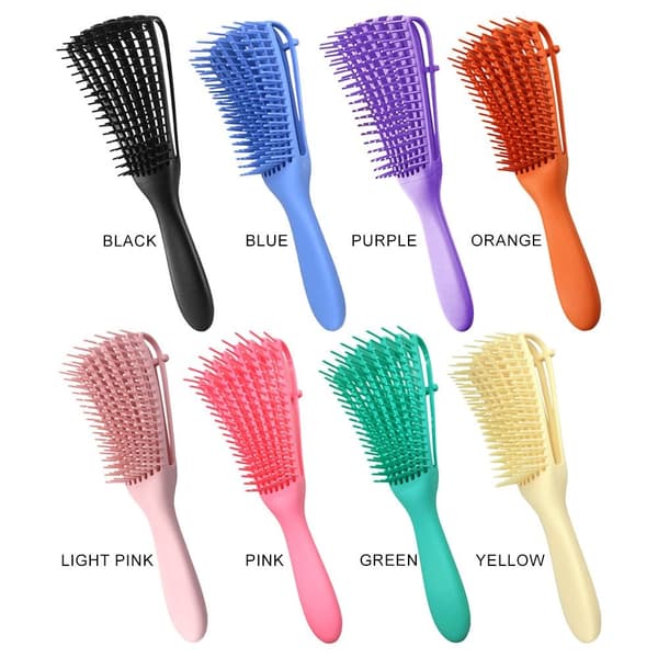 Detangling Brush Hår Massasjeapparat for hodebunn LYSROSA light pink