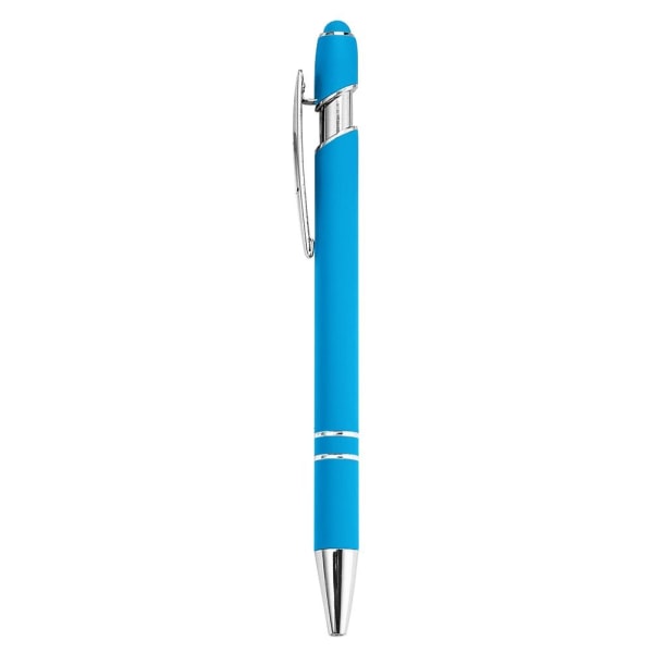 5 STK Touch Screen Pen Kuglepen LYSEBLÅ Light Blue