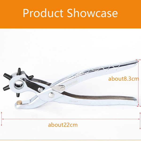 Eyelet Hole Punch Plier Puncher Craft Håndverktøy