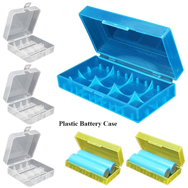 2 Batterikasse Batteriholder Opbevaring 2 2 2