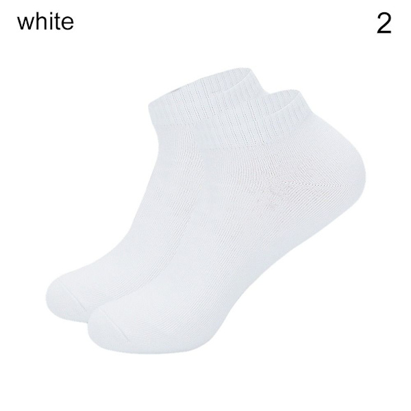 Bomuldsstrømper Dame og Herre Sokker HVID 2 2 white 2-2