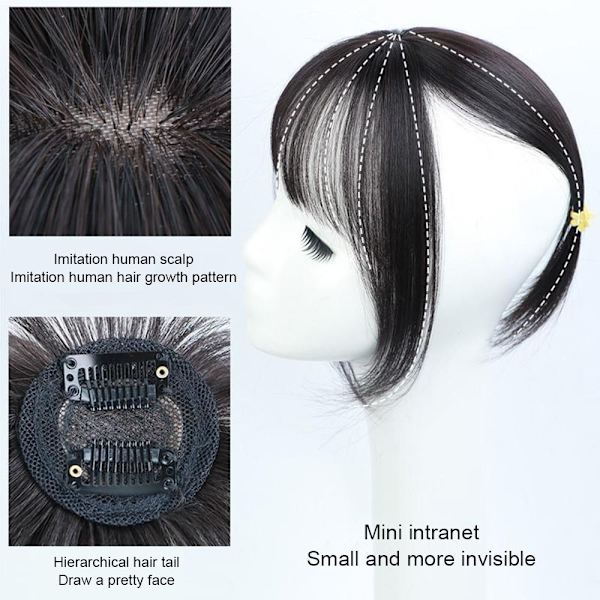 Wig Bangs 3D Hair Bangs STYLE 2 STYLE 2 Style 2