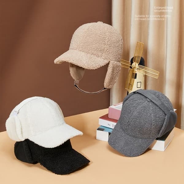 Förtjockad cap med cap MÖRKGRÅ dark grey