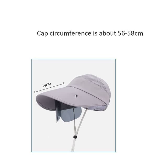 Anti-UV Strandhat Solhatte GRÅ Grey