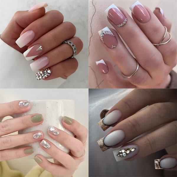 French Fake Nails False Nail 1 1 1