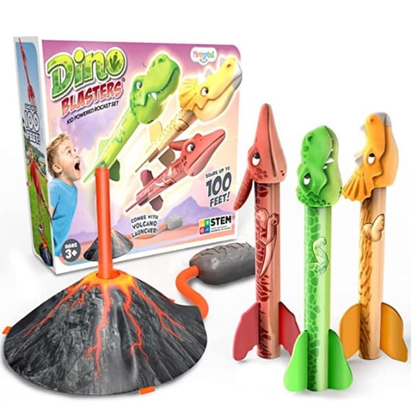 Dinosaur Rocket Launcher til børn affyring op til 100 ft