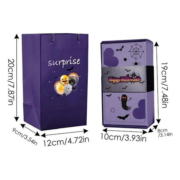 Surprise Gaveæske Surprise Jumping Box 10 STK/1 ÆSKE 10 STK/1 ÆSKE 10 PCS/1 BOX