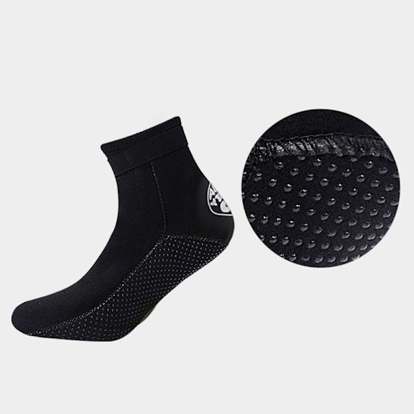 Neopren dykkersokker Svømmesokker XL XL