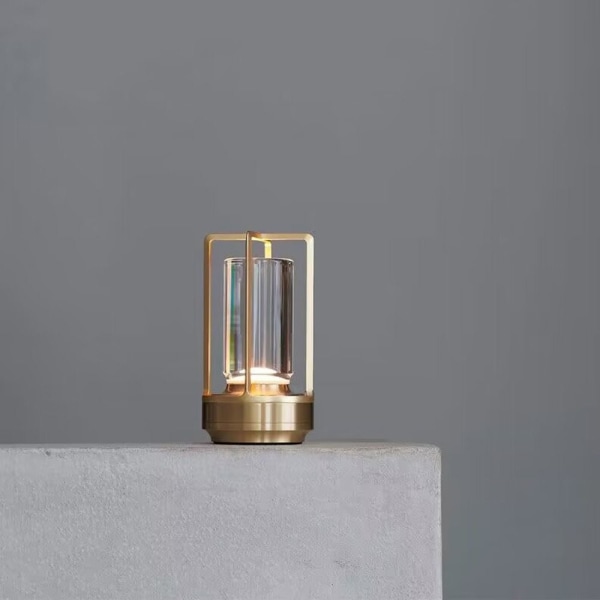 Bordlampe Metal Skrivebordslamper GULD gold