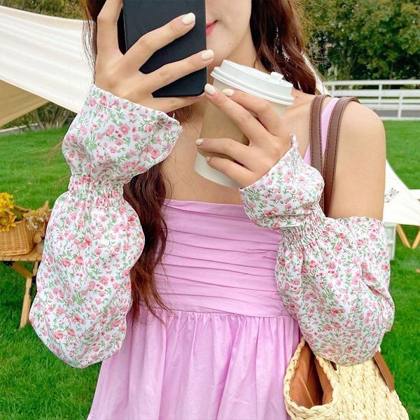 Chiffon Armærmer Lang Arm Cover 08 08 08