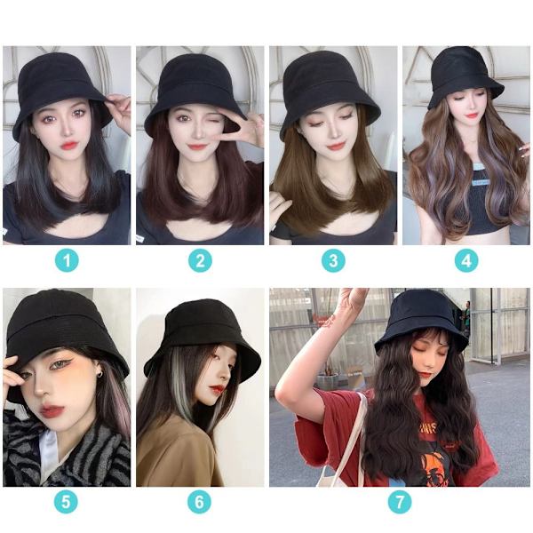 Fisherman's Cap -peruukki 1 1 1