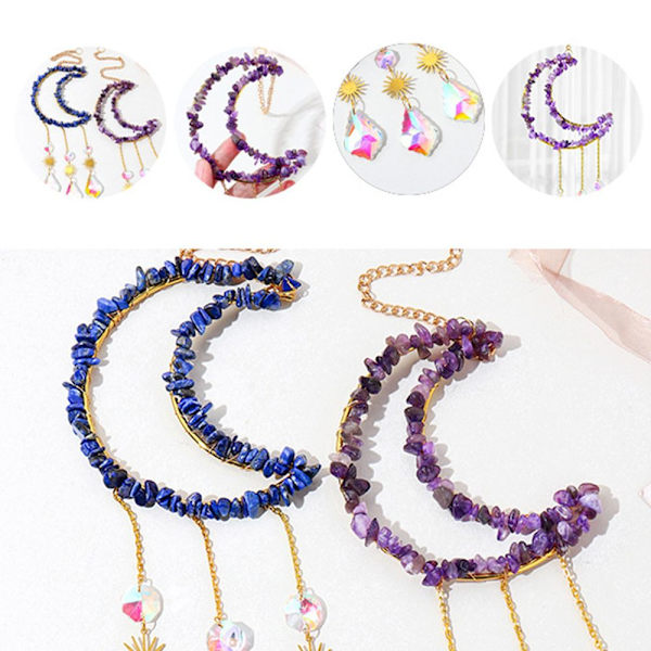 Crystal Windchime Ametist Wind Chimes MULTICOLOR multicolor