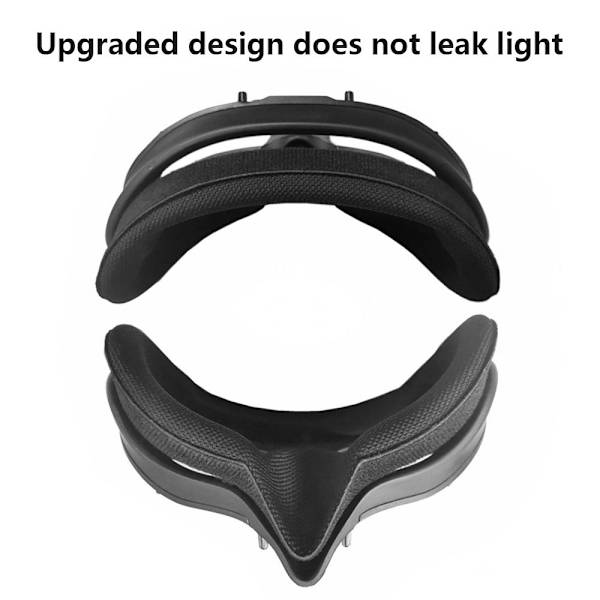 Øjenpudemaske Skumpolstring Svamp SORT ØJENPUDE ØJENPUDE black Eye Pad-Eye Pad