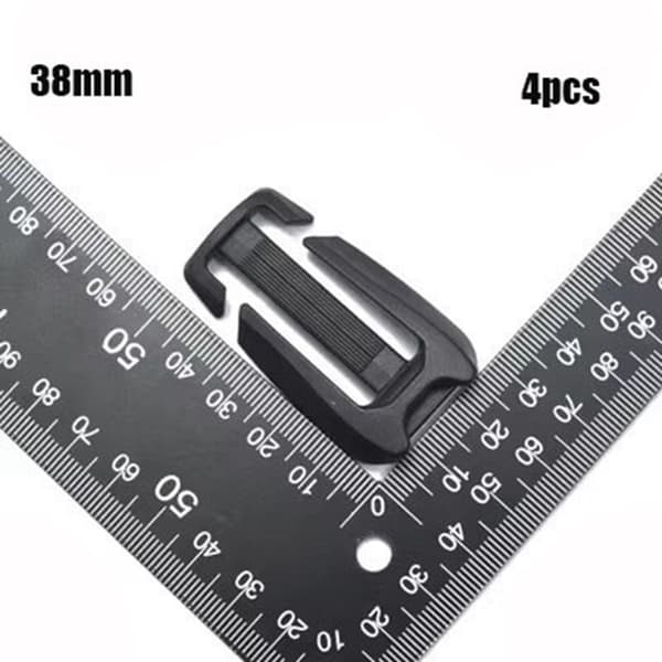 4 kpl vyöhihna solki liukukiinnike 38mm 38mm