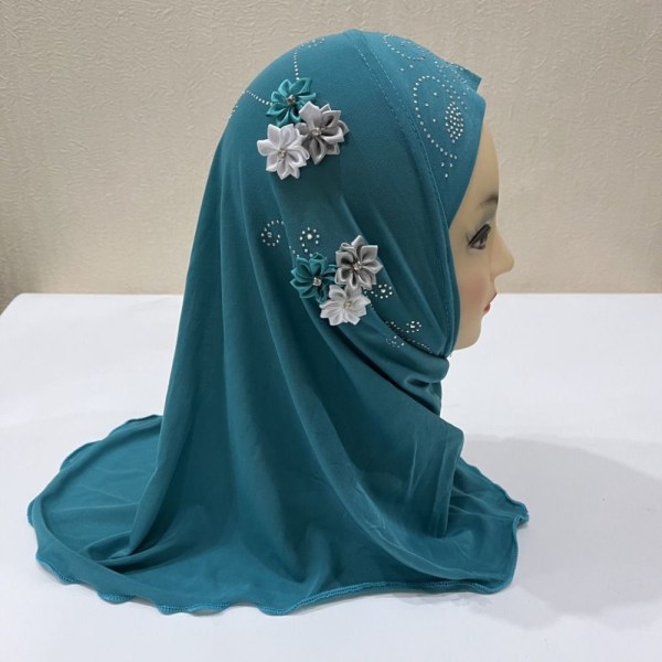 Islamisk Scarf Head Wrap TURKOS turquoise