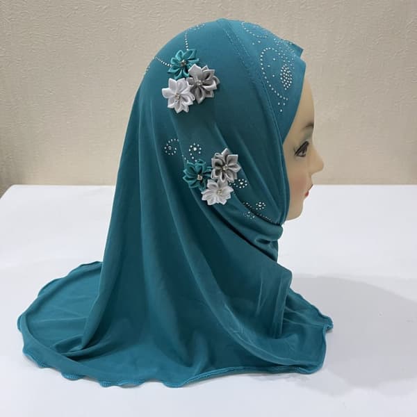 Islamisk Scarf Head Wrap VIT white