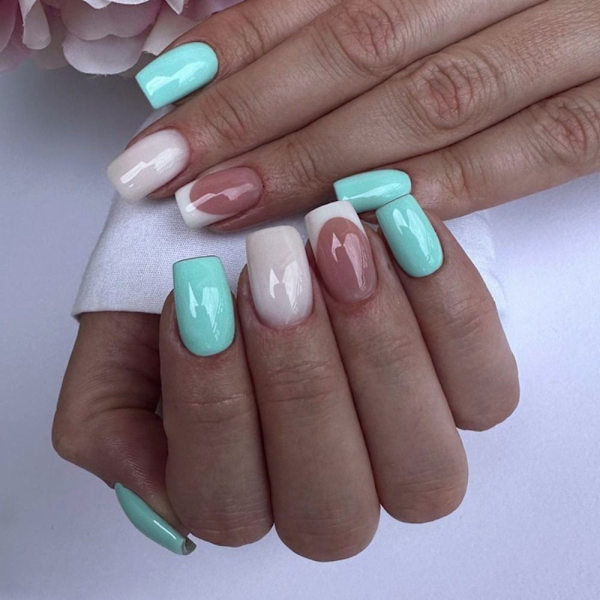 Tekokynnet Fake Nials Press on Nails W1114