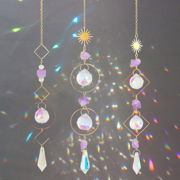 Prism Suncatcher riippuvat ikkunakristallit A A A