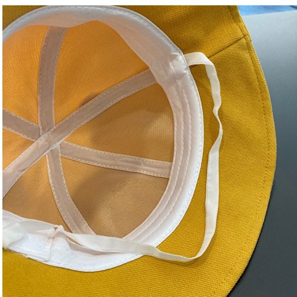 Børnebøttehat Strandhat GUL yellow