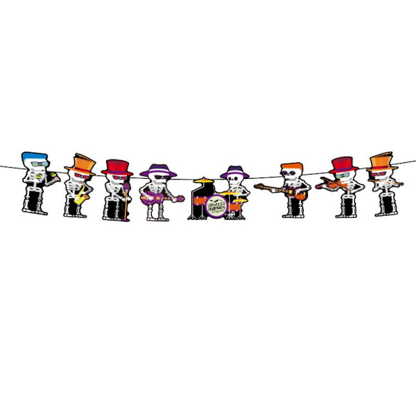 2kpl Halloween-banneri taustakoristeriipus STYLE 4 STYLE 4 Style 4