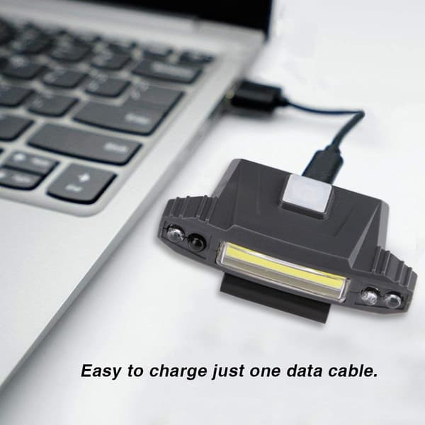 COB Induksjon Hat Clip Light Cap Led Clip-On hodelykt