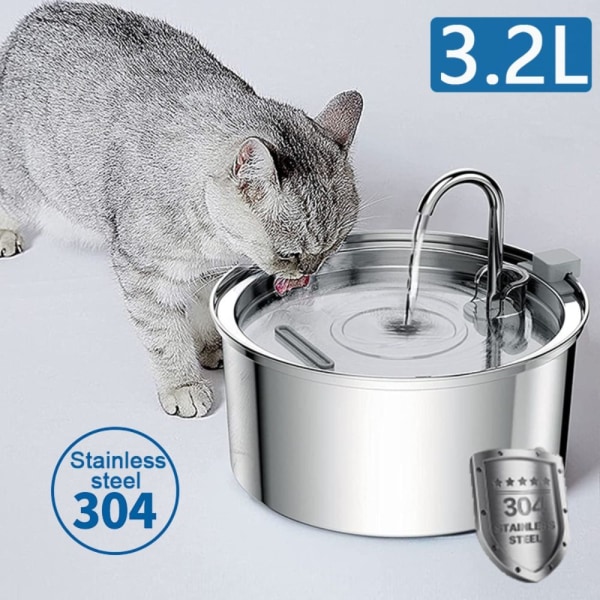 Cat Water Fountain Automatic Drinker EU PLUG EU PLUG EU Plug