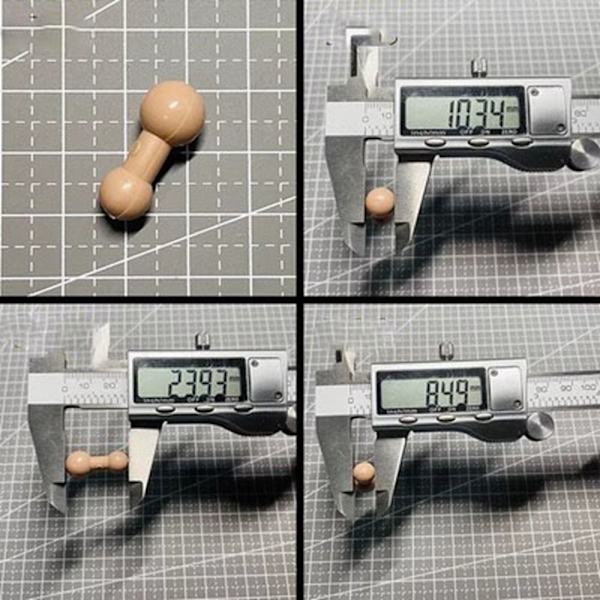 1/6 Docka Halshuvudkontakt 5 5 5