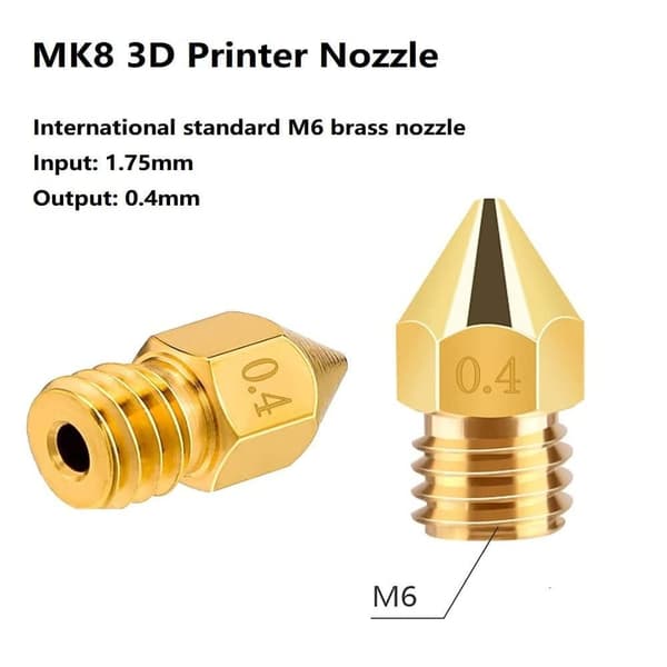 Hot End Kit Samlet ekstruder Hotend Udvendig gevindforbindelse