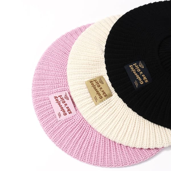 Vinter Baretter Varme Beanies BEIGE Beige