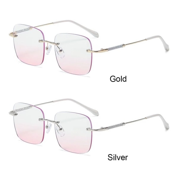 Firkantede briller Brillestel GULD Gold