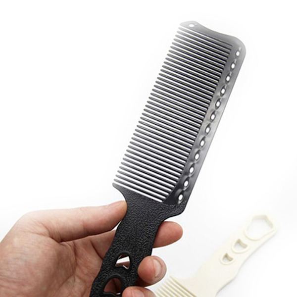 2 STK Hårkam Barber Hårklippekam SORT Black